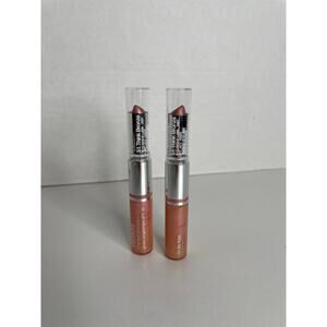 NEW Clinique Different Lipstick Gloss Duo 10 Air Kiss 51 Think Bronze